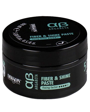 Dikson ArgaBeta Styling Fiber and Shine Paste 05 - Паста моделирующая, волокнистая для блеска волос 100 мл - hairs-russia.ru
