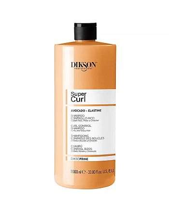 Dikson Diksoprime Curl Сontrol Shampoo - Шампунь для вьющихся волос с маслом авокадо 1000 мл - hairs-russia.ru