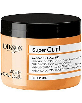 Dikson Diksoprime Curl Control Mask - Маска для кудрявых и волнистых волос с маслом авокадо 500 мл - hairs-russia.ru