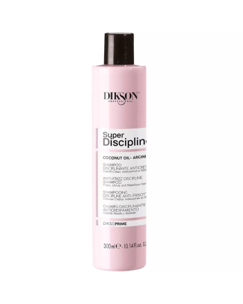 Dikson Diksoprime Anti-Frizz Discipline Shampoo - Шампунь для пушистых волос с кокосовым маслом 300 мл - hairs-russia.ru