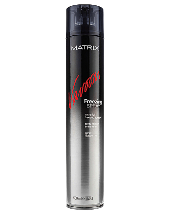 Matrix Vavoom  Freezing Spray Extra Firm Лак-спрей экстра-сильной фиксации 500 мл - hairs-russia.ru
