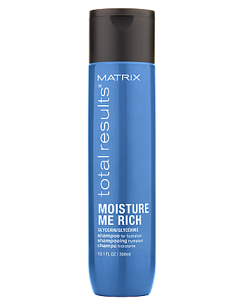 Matrix Total Results Moisture Me Rich Shampoo - Шампунь для увлажения сухих волос с глицерином, 300 мл - hairs-russia.ru