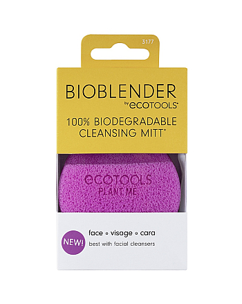 EcoTools Bioblender Facial Cleansing Mitt - Биоразлагаемый спонж для умывания - hairs-russia.ru
