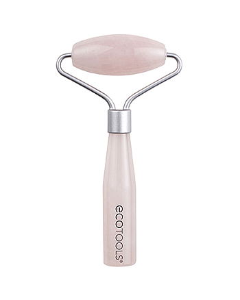 EcoTools Mini Rose Quartz Roller - Мини-роллер для лица из розового кварца  - hairs-russia.ru