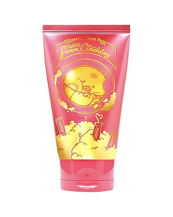 Elizavecca Clean Piggy Pinkenergy Foam Cleansing - Пенка для умывания 120 мл - hairs-russia.ru