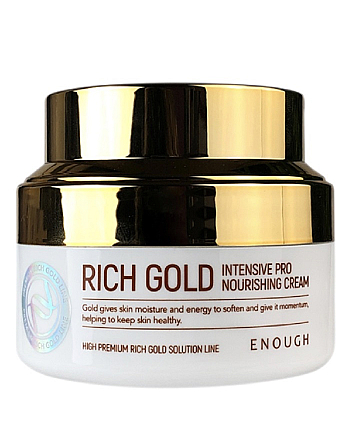 Enough Rich Gold Intensive Pro Nourishing Cream - Крем для лица с маточным молочком 50 мл - hairs-russia.ru