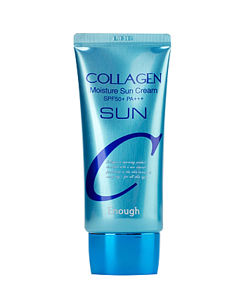 Enough Collagen Sun Cream SPF50+/PA++++ - Крем солнцезащитный увлажняющий с коллагеном 50 г - hairs-russia.ru