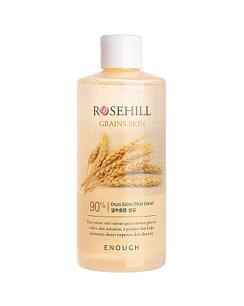 Enough RoseHill Grains Skin - Тонер для лица с экстрактом риса 300 мл - hairs-russia.ru