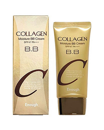 Enough Collagen Moisture BB Cream SPF47/PA+++ - Крем BB с коллагеном увлажняющий 50 г - hairs-russia.ru