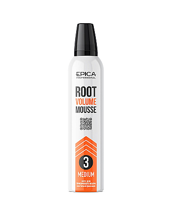 Epica Professional Hair Mousse Medium - Мусс для прикорневого объема средней фиксации 3 250 мл - hairs-russia.ru
