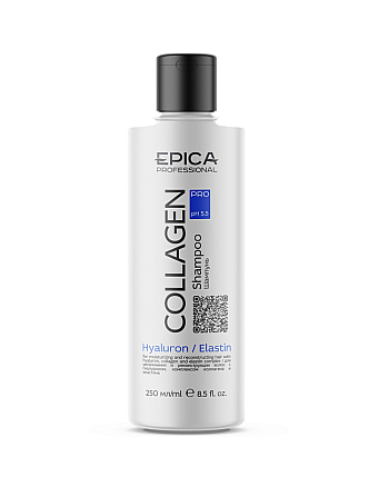 Epica Professional Collagen PRO - Шампунь для увлажнения и реконструкции волос 250 мл - hairs-russia.ru