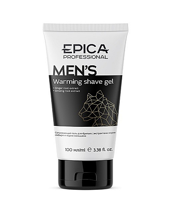 Epica Professional Men's - Согревающий гель для бритья 100 мл - hairs-russia.ru