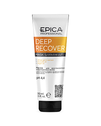 Epica Professional Deep Recover - Маска для восстановления повреждённых волос 250 мл - hairs-russia.ru