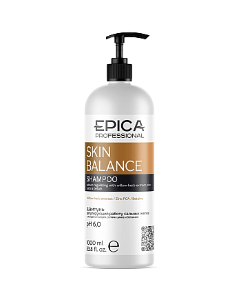 Epica Professional Skin Balance - Шампунь, регулирующий работу сальных желез 1000 мл - hairs-russia.ru