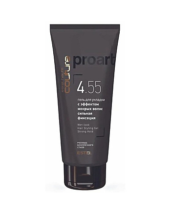Estel Professional Haute Couture ProArt - Гель для укладки с эффектом мокрых волос, сильная фиксация 200 мл - hairs-russia.ru