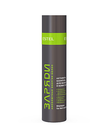 Estel Professional Energy - Активити-шампунь для волос и кожи головы ЗАРЯДИ, 250 мл - hairs-russia.ru