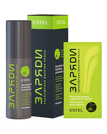 Estel Professional Energy - Виталити-спрей-коктейль для волос ЗАРЯДИ, 100 мл - hairs-russia.ru