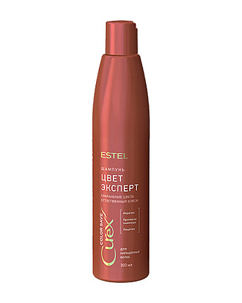 Estel Professional Curex Color Save - Шампунь поддержание цвета для окрашенных волос 300 мл - hairs-russia.ru