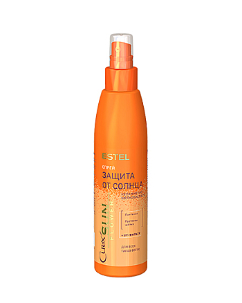 Estel Professional Curex Sun Flower - Спрей увлажнение и защита для волос с UV-фильтром 200 мл - hairs-russia.ru