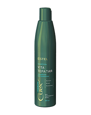 Estel Professional Curex Therapy - Шампунь для сухих, ослабленных и поврежденных волос 300 мл - hairs-russia.ru
