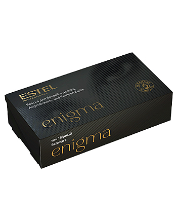 Estel Professional Enigma 1 - Краска для бровей и ресниц, тон черный  - hairs-russia.ru