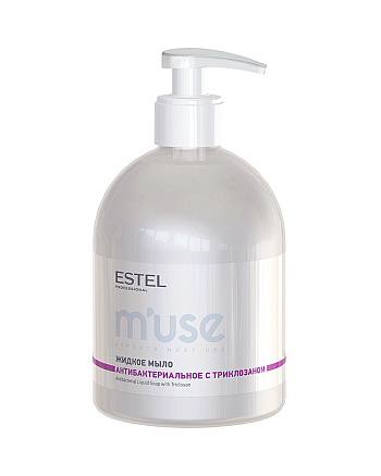 Estel Professional M’USE - Жидкое мыло антибактериальное с триклозаном 475 мл - hairs-russia.ru