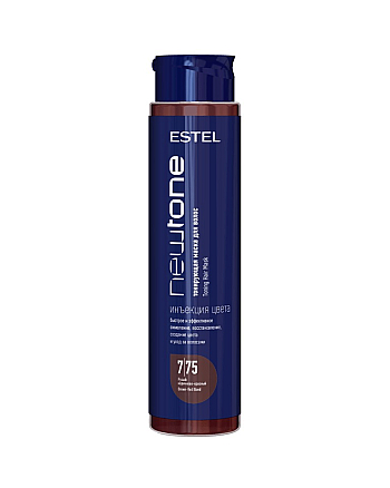 Estel Professional Newtone 7/75 - Тонирующая маска для волос, русый коричнево-красный 400 мл - hairs-russia.ru