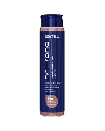 Estel Professional Newtone 8/76 - Тонирующая маска для волос, светло-русый коричнево-фиолетовый 400 мл - hairs-russia.ru