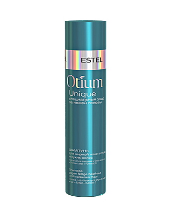 Estel Professional Otium Unique - Шампунь для жирной кожи головы и сухих волос 250 мл - hairs-russia.ru