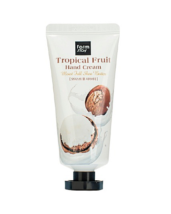 FarmStay Tropical Fruit Hand Cream - Крем для рук "тропические фрукты" с маслом ши 50 мл - hairs-russia.ru