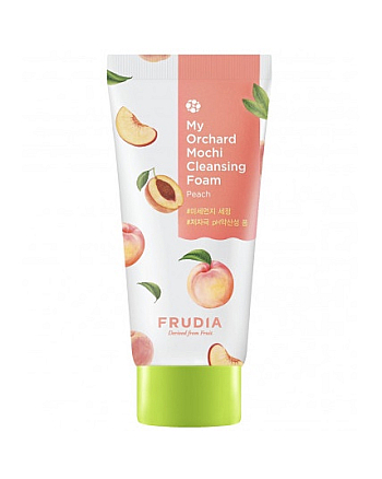 Frudia My Orchard Peach Mochi Cleansing Foam Mini - Пенка-моти очищающая c персиком мини 30 г - hairs-russia.ru