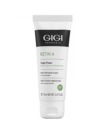GIGI Retin A Triple Power N.M.F. Renewal Cream - Обновляющий крем с увлажняющим фактором 75 мл - hairs-russia.ru