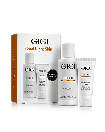 GIGI Ester C Good Night Skin - Дорожный набор для ухода за кожей лица перед сном - hairs-russia.ru