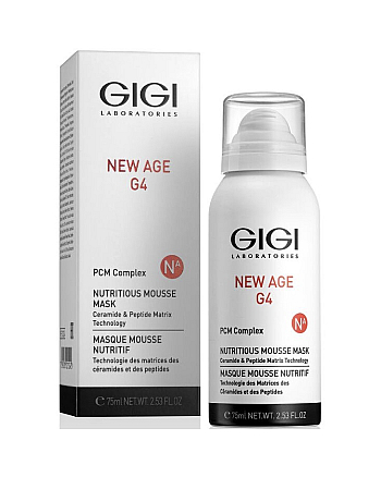 GIGI New Age G4 Nutritious Mousse Mask - Маска-мусс питательная, экспресс-увлажнение 75 мл - hairs-russia.ru