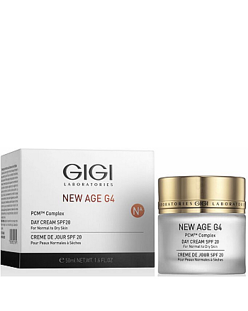 GIGI New Age G4 Day Cream SPF 20 -  Дневной крем омолаживающий с комплексом PCM™ 50 мл - hairs-russia.ru
