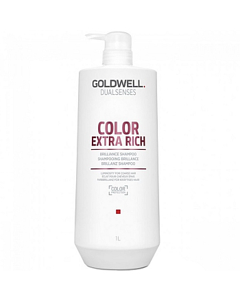 Goldwell Dualsenses Color Extra Rich Brilliance Shampoo - Шампунь для блеска окрашенных волос 1000 мл - hairs-russia.ru