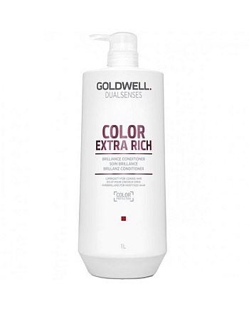 Goldwell Dualsenses Color Extra Rich Brilliance Conditioner - Кондиционер для блеска окрашенных волос 1000 мл - hairs-russia.ru