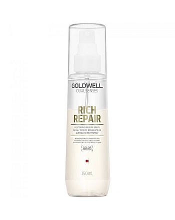 Goldwell Dualsenses Rich Repair Restoring Serum Spray – Восстанавливающая сыворотка-спрей для поврежденных волос 150 мл - hairs-russia.ru
