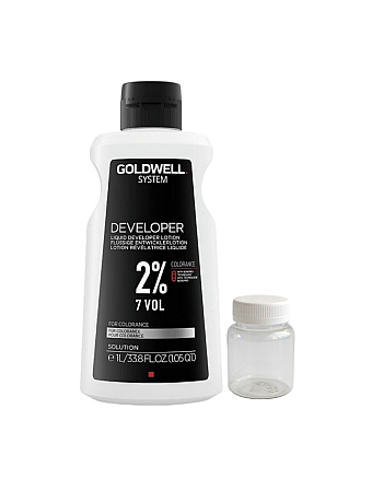Goldwell Colorance Developer Lotion - Окислитель для краски 2% 80 мл (розлив) - hairs-russia.ru