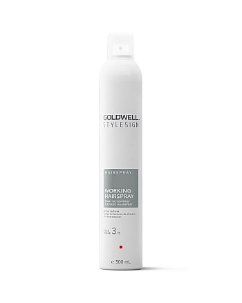 Goldwell Stylesign New Working Hairspray – Лак-блеск для волос 500 мл - hairs-russia.ru
