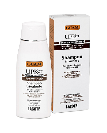 Guam UPKer Shampoo Trivalente Guam - Шампунь тройного действия 200 мл - hairs-russia.ru