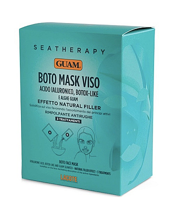 Guam SEATHERAPY Boto Mask Viso - Маска для всех типов кожи лица 3 x 20г + 40 мл - hairs-russia.ru