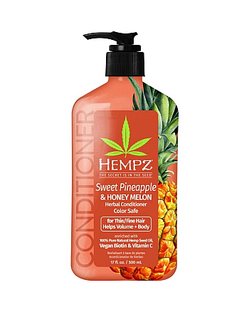 Hempz Sweet Pineapple and Honey Melon Volumizing Conditioner - Кондиционер Ананас и Медовая Дыня 500 мл - hairs-russia.ru