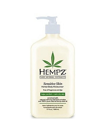 Hempz Sensitive Skin Herbal Moisturizer - Молочко  для тела увлажняющее Чувствительная Кожа 500 мл - hairs-russia.ru