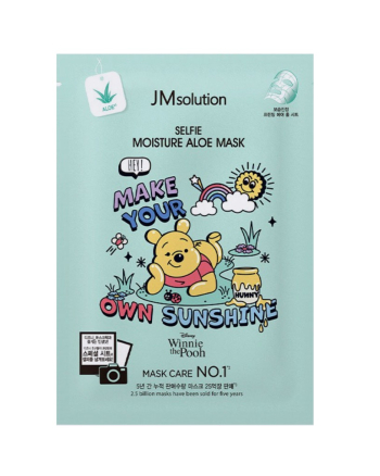 JMsolution Disney Collection Selfie Moisture Aloe Mask - Маска тканевая увлажняющая с алоэ 30 мл - hairs-russia.ru