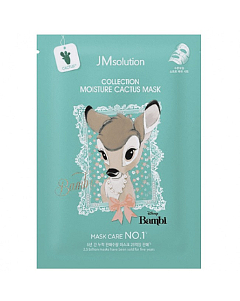 JMsolution Disney Collection Moisture Cactus Mask - Маска тканевая увлажняющая с кактусом 30 мл - hairs-russia.ru
