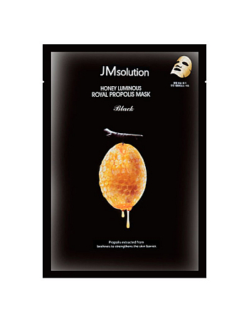 JMsolution Honey Luminous Royal Propolis Mask - Маска восстанавливающая с прополисом 30 мл - hairs-russia.ru