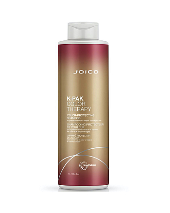 Joico K-PAK Color Therapy Color-Protecting Shampoo - Шампунь восстанавливающий для окрашенных волос 1000 мл - hairs-russia.ru