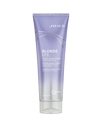 Joico Blonde Life Violet Conditioner - Кондиционер фиолетовый для холодных ярких оттенков блонда 250 мл - hairs-russia.ru