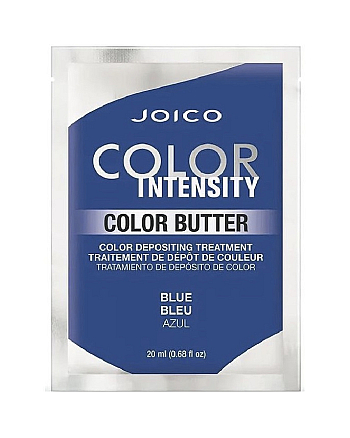 Joico Color Intensity Care Butter-Blue - Маска тонирующая с интенсивным голубым пигментом 20 мл - hairs-russia.ru